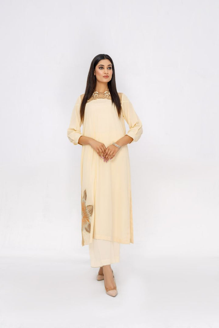 Anayra Amal - Khuld - Beige - Grip Georgette - 2 Piece