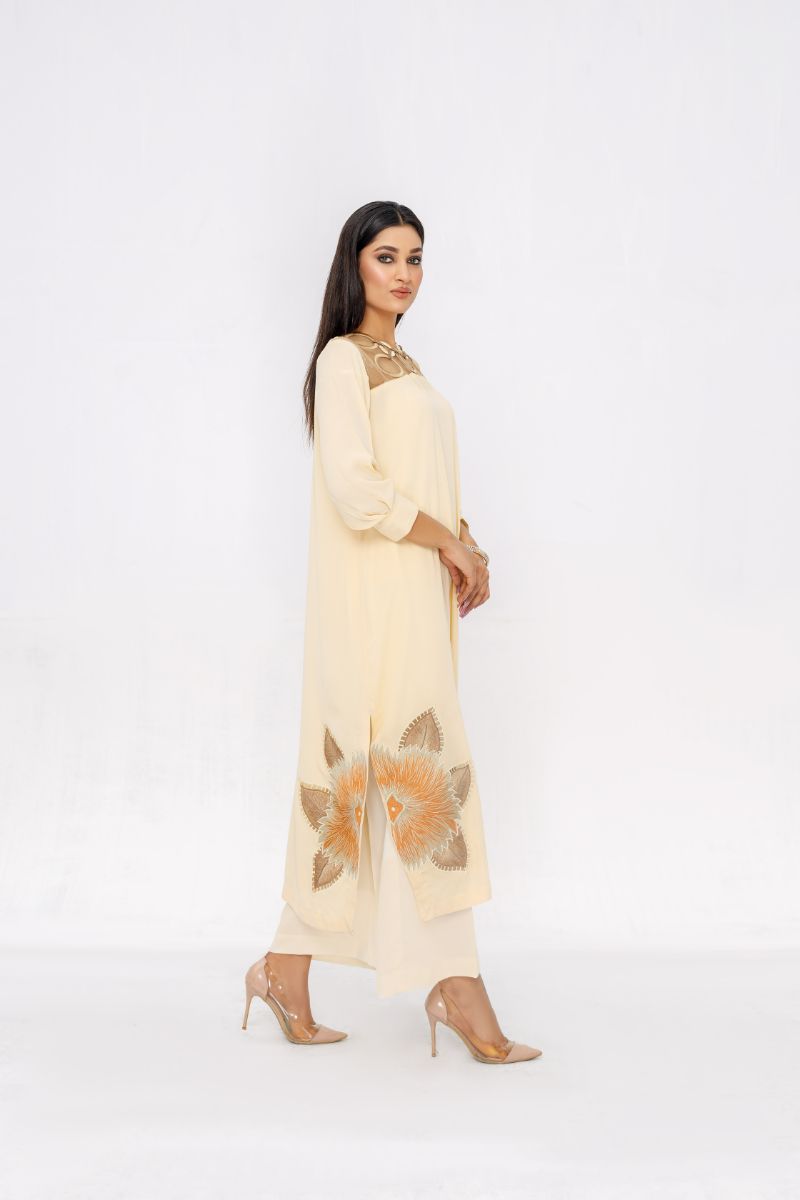 Anayra Amal - Khuld - Beige - Grip Georgette - 2 Piece