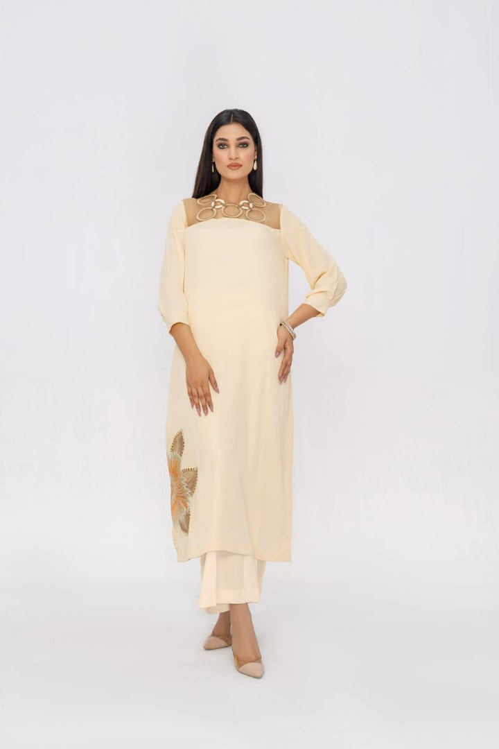 Anayra Amal - Khuld - Beige - Grip Georgette - 2 Piece