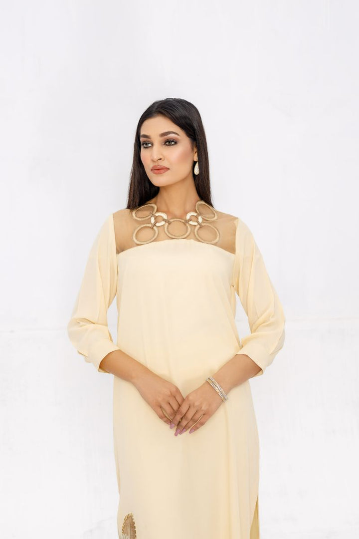 Anayra Amal - Khuld - Beige - Grip Georgette - 2 Piece