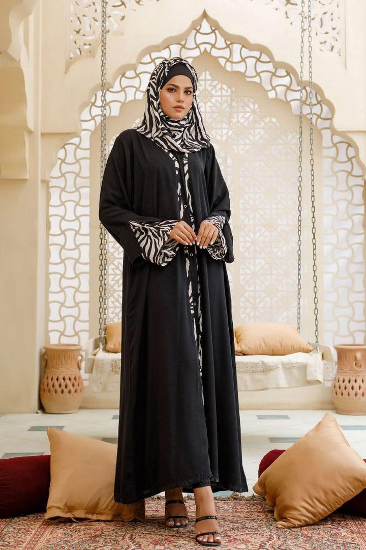 Hijabi - Midnight Black Abaya - Studio by TCS