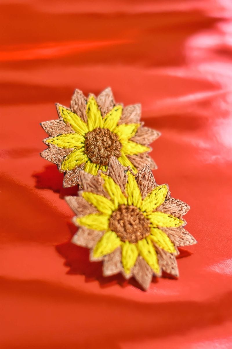 Chapter 13 - Yellow Sunflower Earrings - Studio by TCS