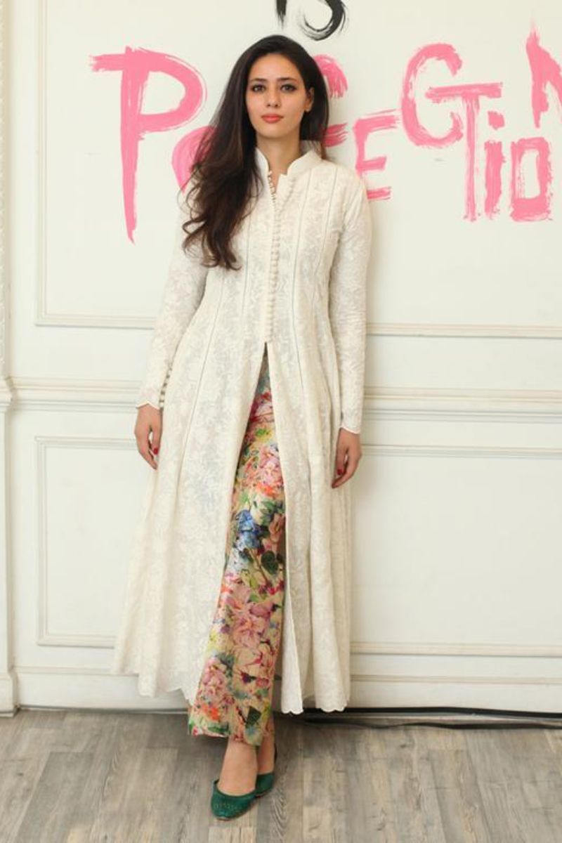 Maheen Trends - Wisteria - White - 2 Piece - Cotton