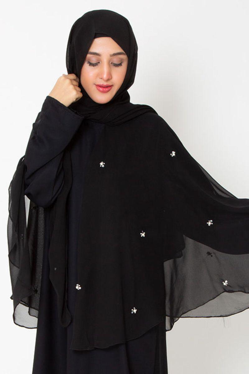 Abaya.pk - Azekeh Abaya & Hijab - Chiffon & Nada Fabric