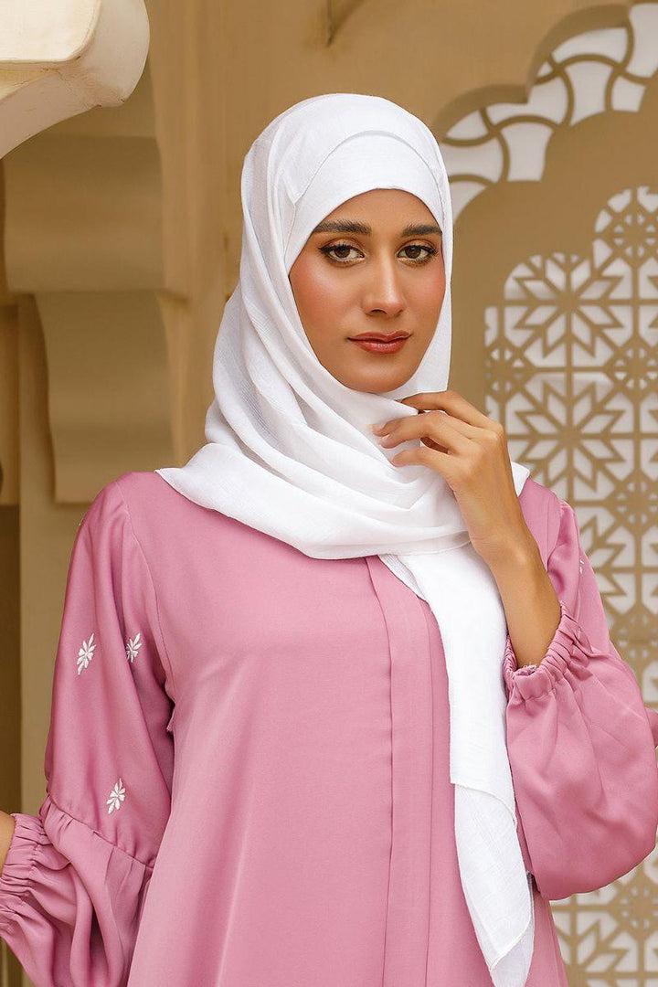 Hijabi - Precious Pink Abaya - Studio by TCS