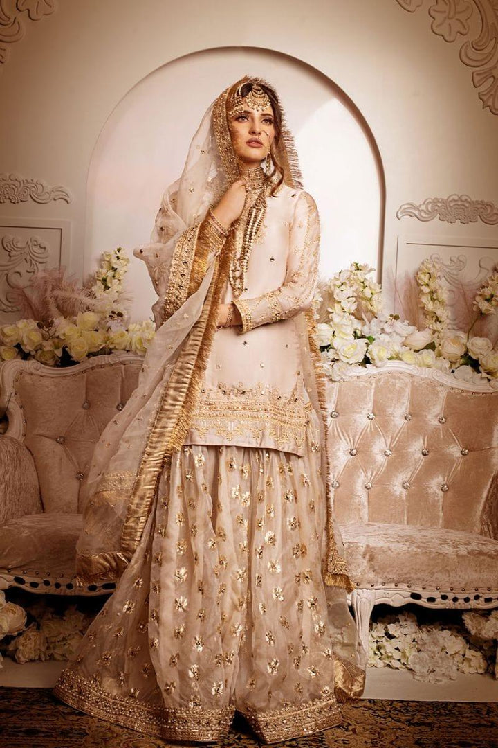 Kaanchi London - Malika - Beige - Silk - 3 Piece - Studio by TCS