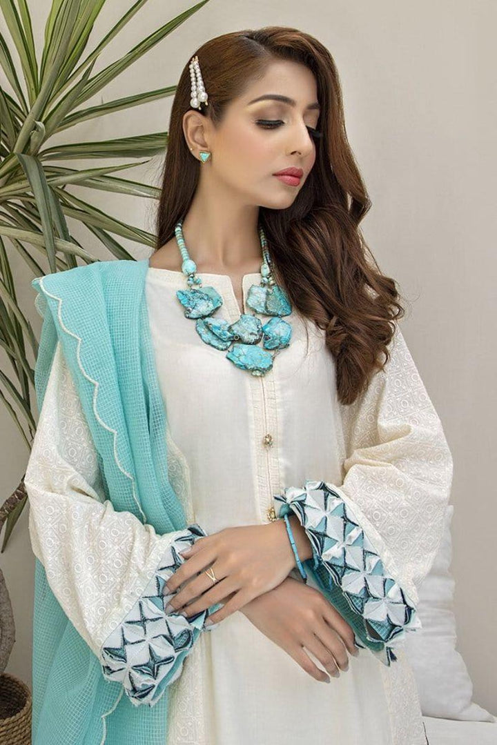 Nilofer Shahid - Azure - Chiffon - 3 Piece - Studio by TCS