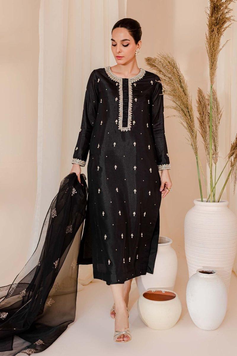 Allure by Ih - SOUL - Katan Silk - Black - 3 Piece - Studio by TCS