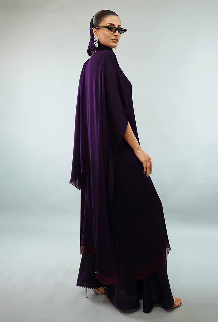 Gulabo - Buy Amethyst Kaftan - Chiffon