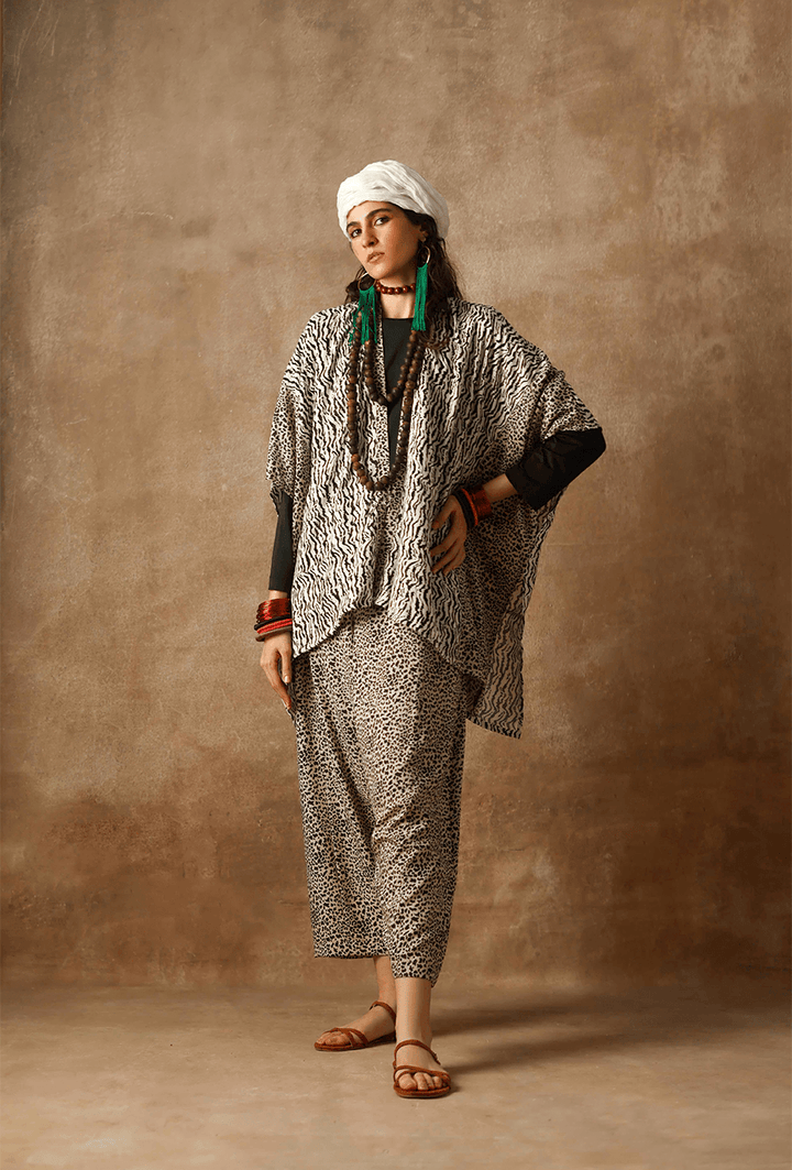 Gulabo - Shop Safari Poncho - Bosky Linen