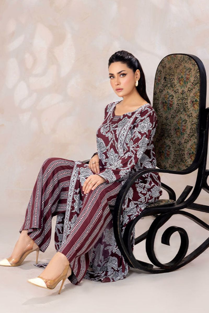 SAFWA - Printed - Printed - Lawn - 2 Piece - Stitched