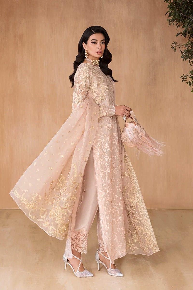 Nilofer Shahid - Elma Rose - Powder Pink - Embroidered - 3 Piece - Studio by TCS