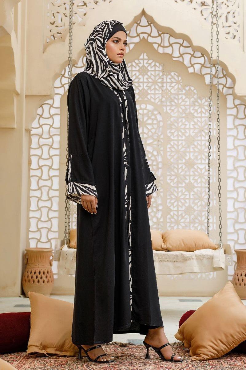 Hijabi - Midnight Black Abaya - Studio by TCS