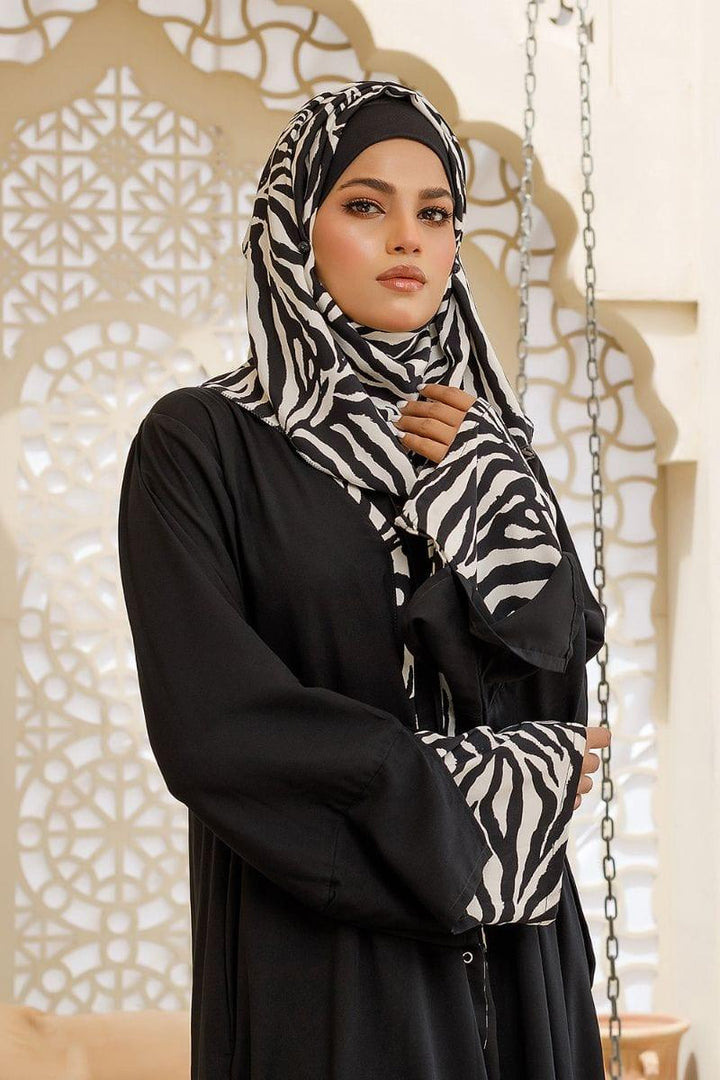 Hijabi - Midnight Black Abaya - Studio by TCS