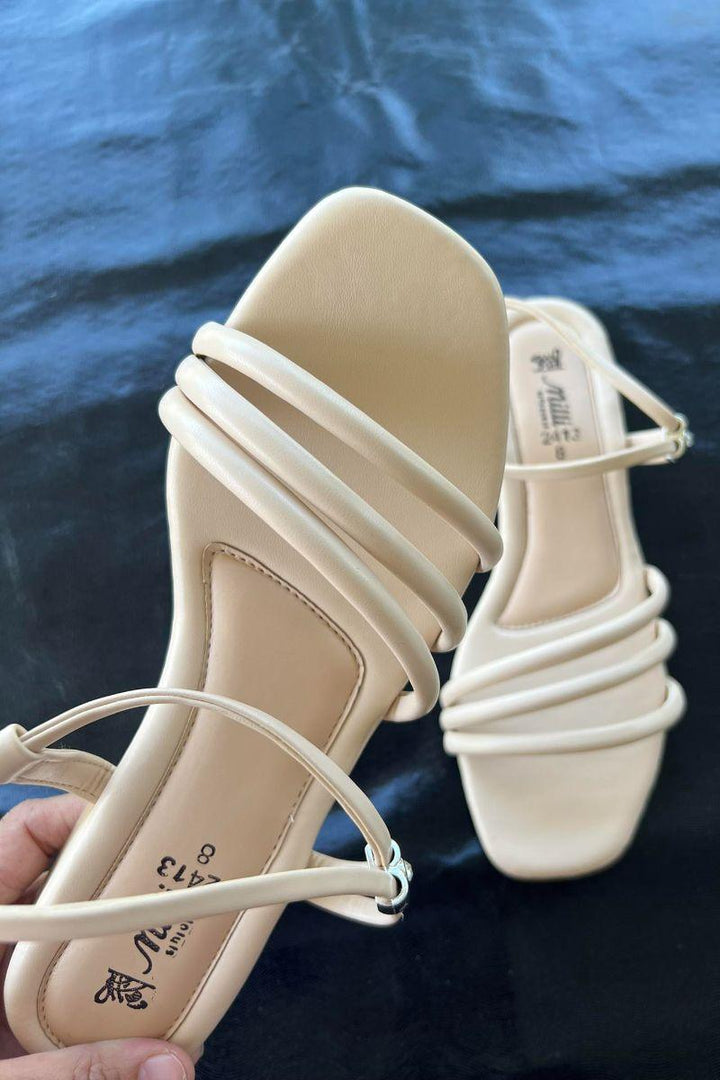 Milli Shoes - Casual Sandals - Off White - 3031