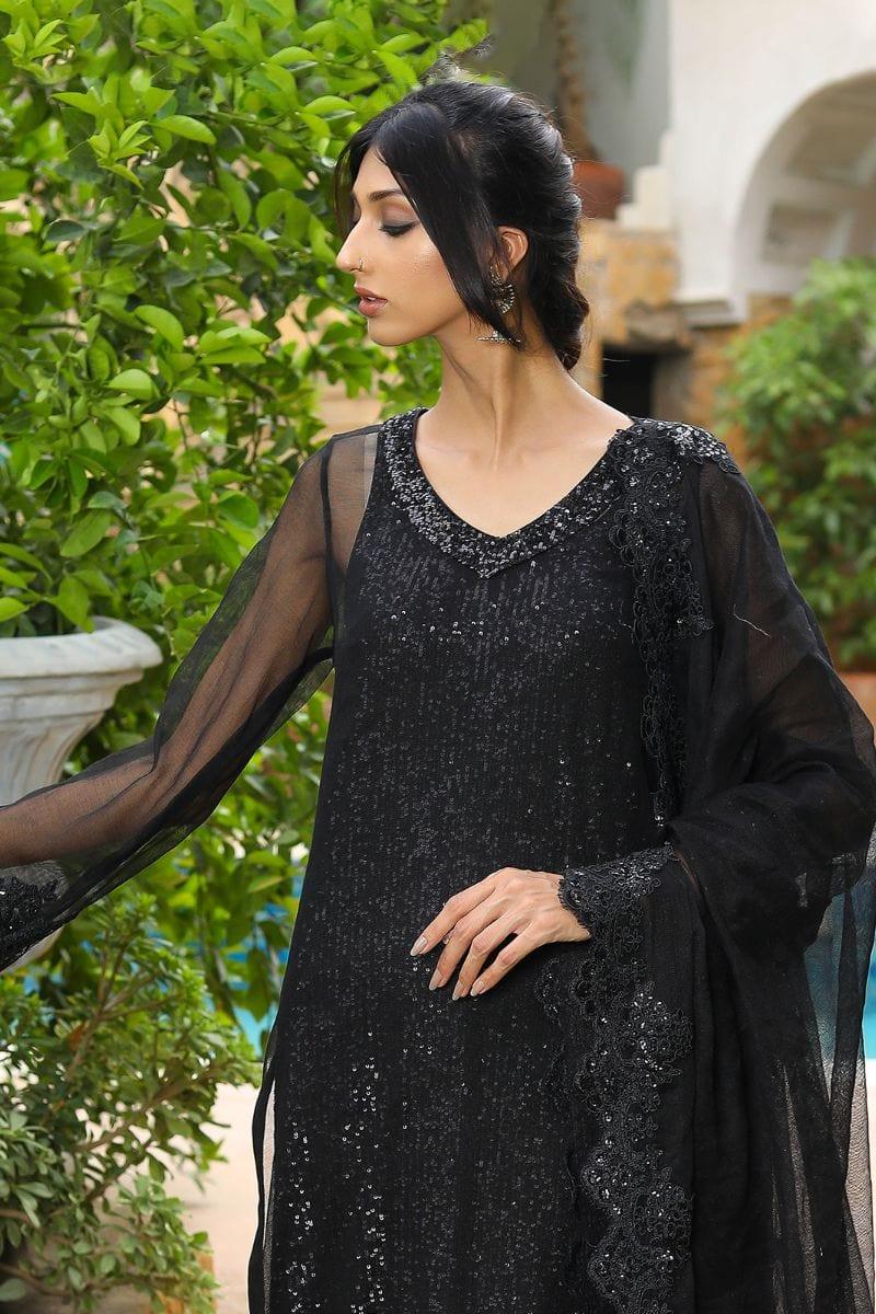 Rizwan Beyg - Amaya - Net - Black - 2 Piece - Studio by TCS