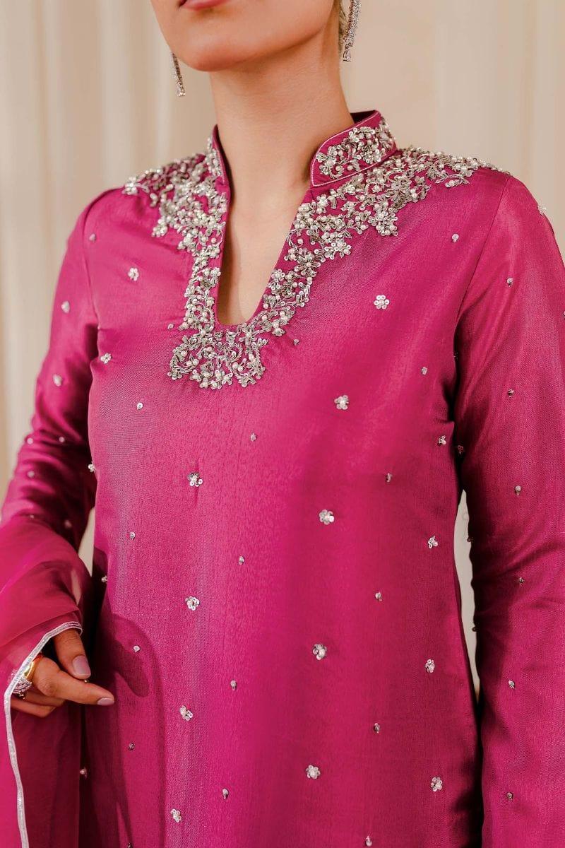 Allure by Ih - ROSETTE - Katan Silk - Pink - 3 Piece - Studio by TCS