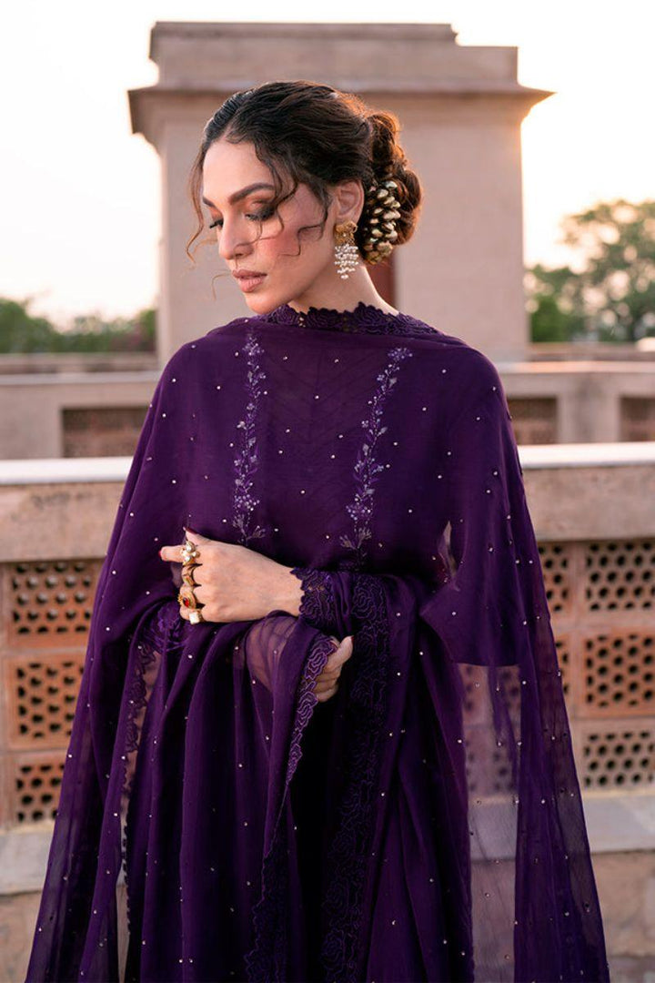 FOZIA KHALID - Manal - silk - 3 Piece