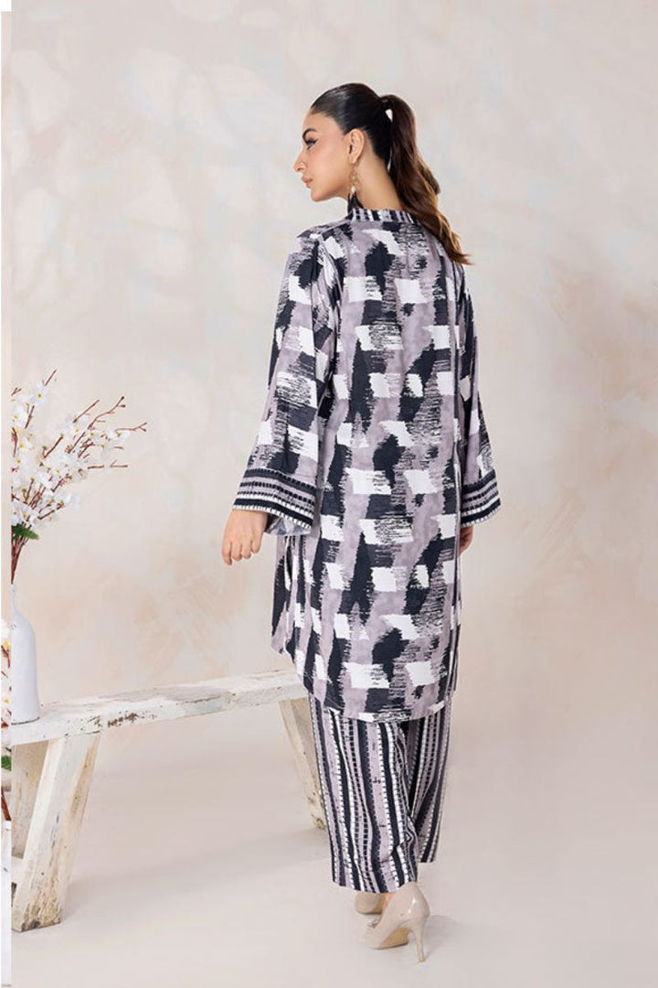 SAFWA - Printed - Printed - Lawn - 2 Piece - Stitched