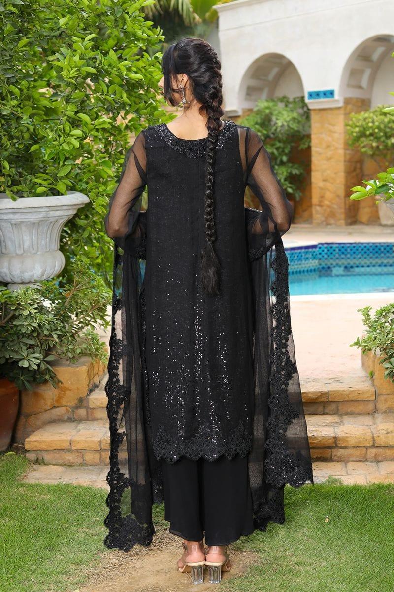 Rizwan Beyg - Amaya - Net - Black - 2 Piece - Studio by TCS