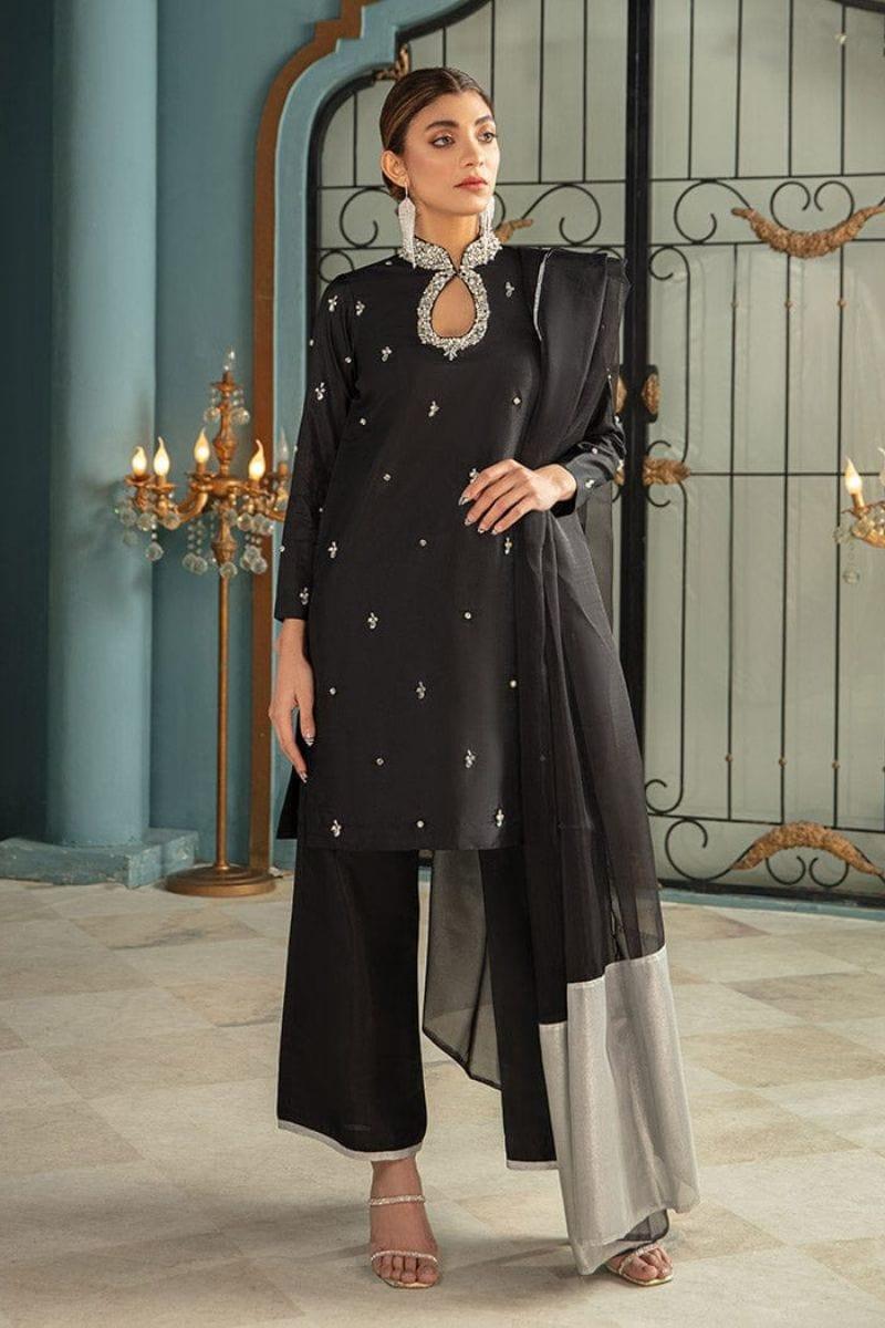 Allure by Ih - GRACE - Katan Silk - Black - 3 Piece - Studio by TCS