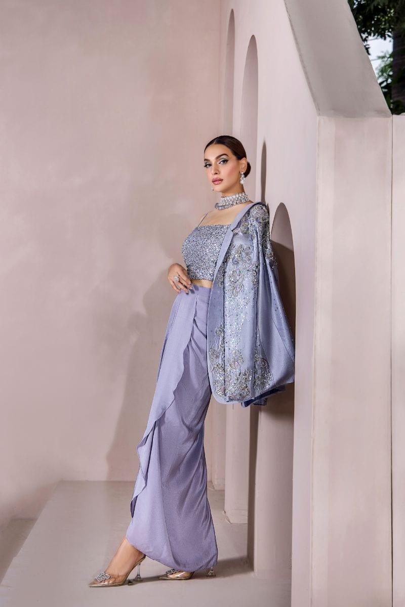 Malook - Charming - Silk - Lilac - Studio by TCS