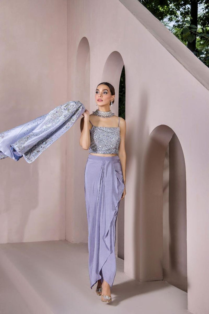 Malook - Charming - Silk - Lilac - Studio by TCS