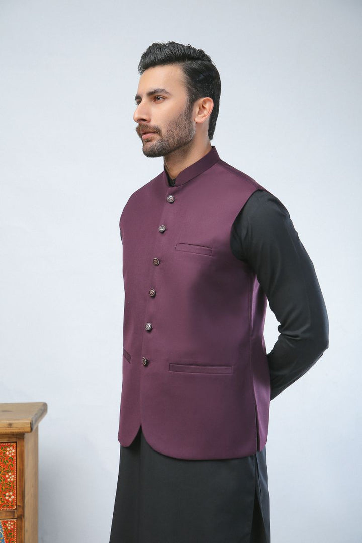 Dot N Dot - Mohtaram - Plum - 3 Piece