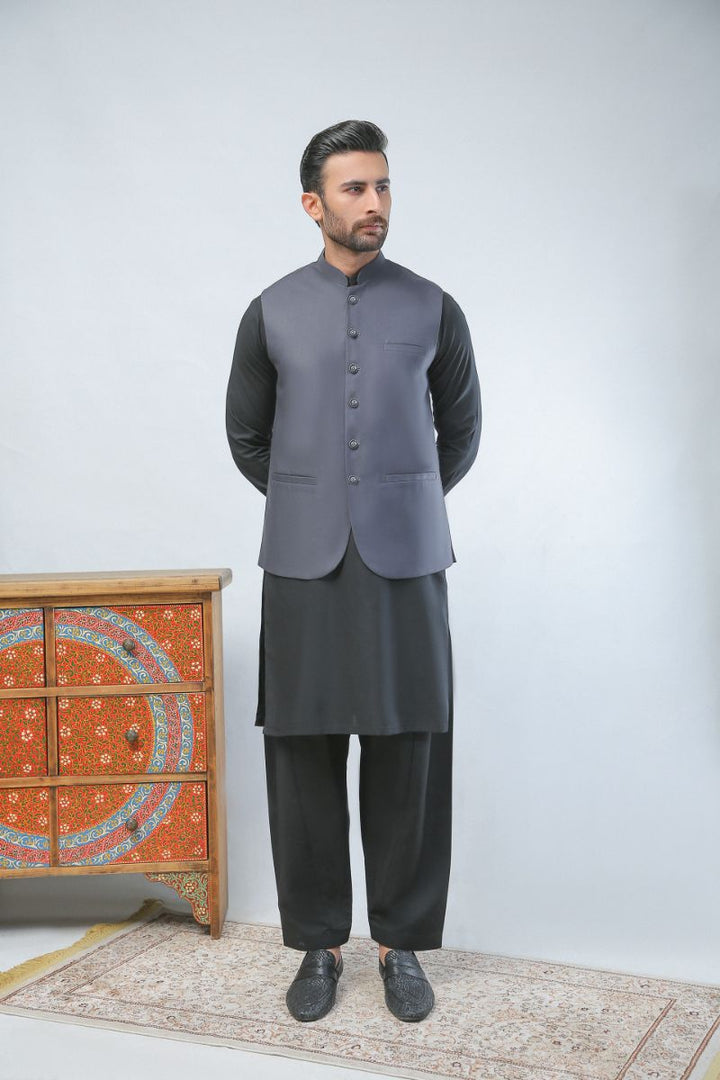 Dot N Dot - Nazim - Grey - 3 Piece