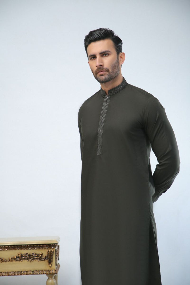 Dot N Dot - Wasiyat - Dark Green - 2 Piece