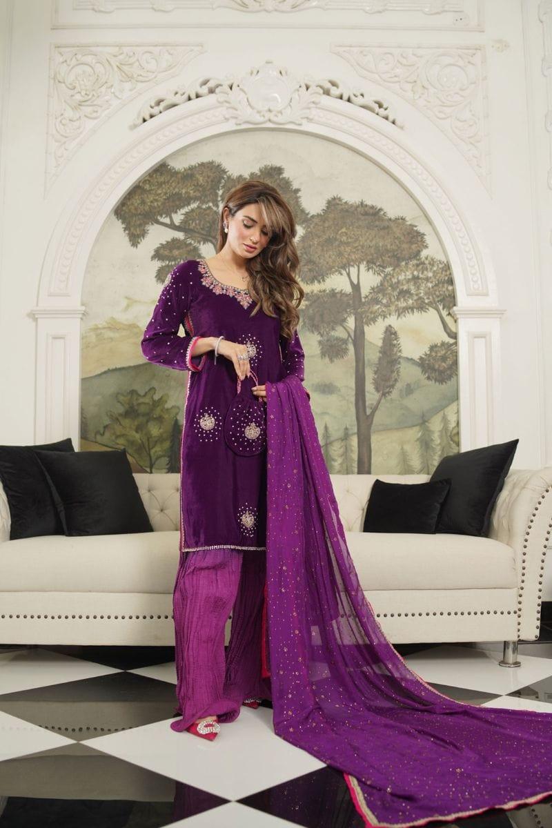 Leon - Regal Plum'! - Purple - 3 Piece - Studio by TCS