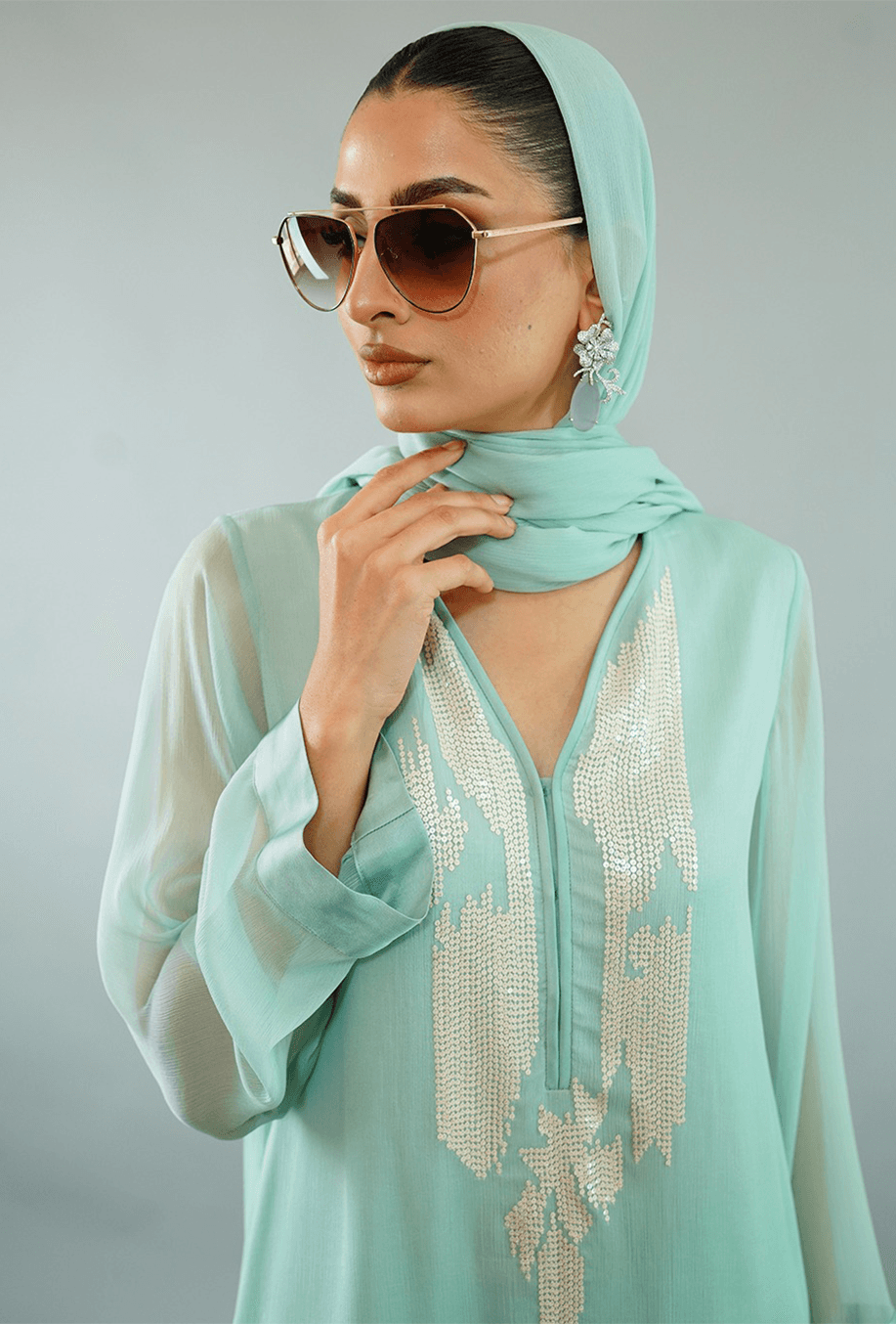 Gulabo - Shop Harper Dupatta - Chiffon