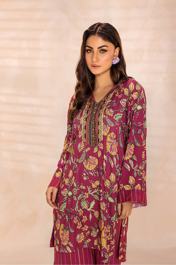 SAFWA - Printed - Printed - Lawn - 2 Piece - Stitched