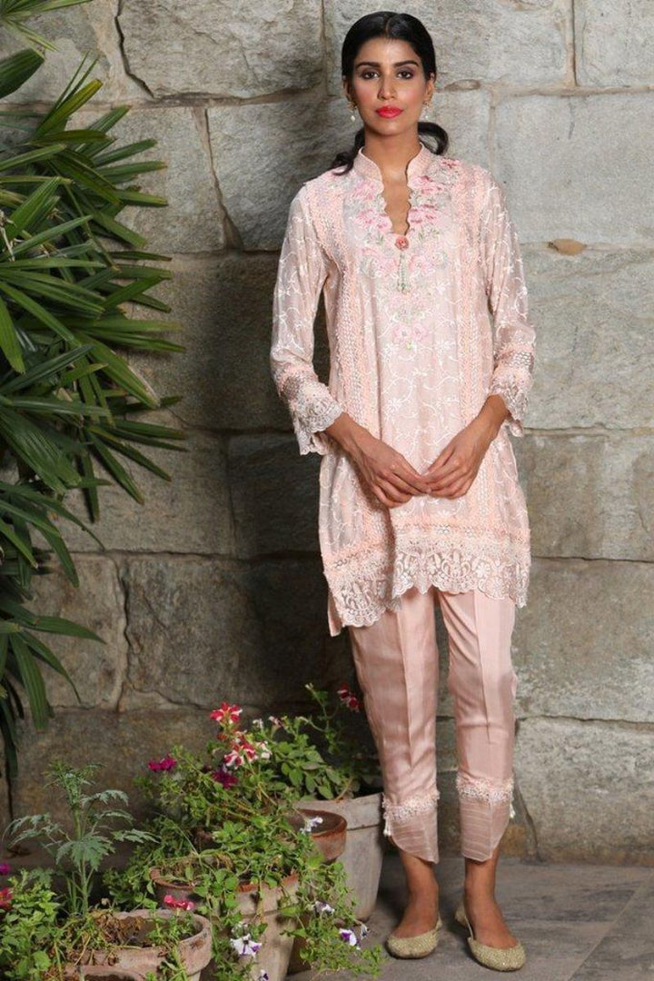 Maheen Trends - Morganite Fantasy - Pink - 3 Piece - Cotton Silk