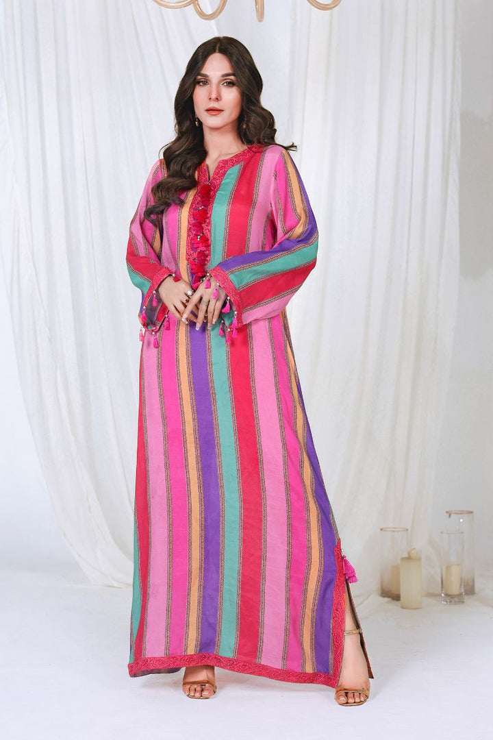 Reema Ahsan - MAHAY - PK Raw silk  - Multi  - 2 Piece