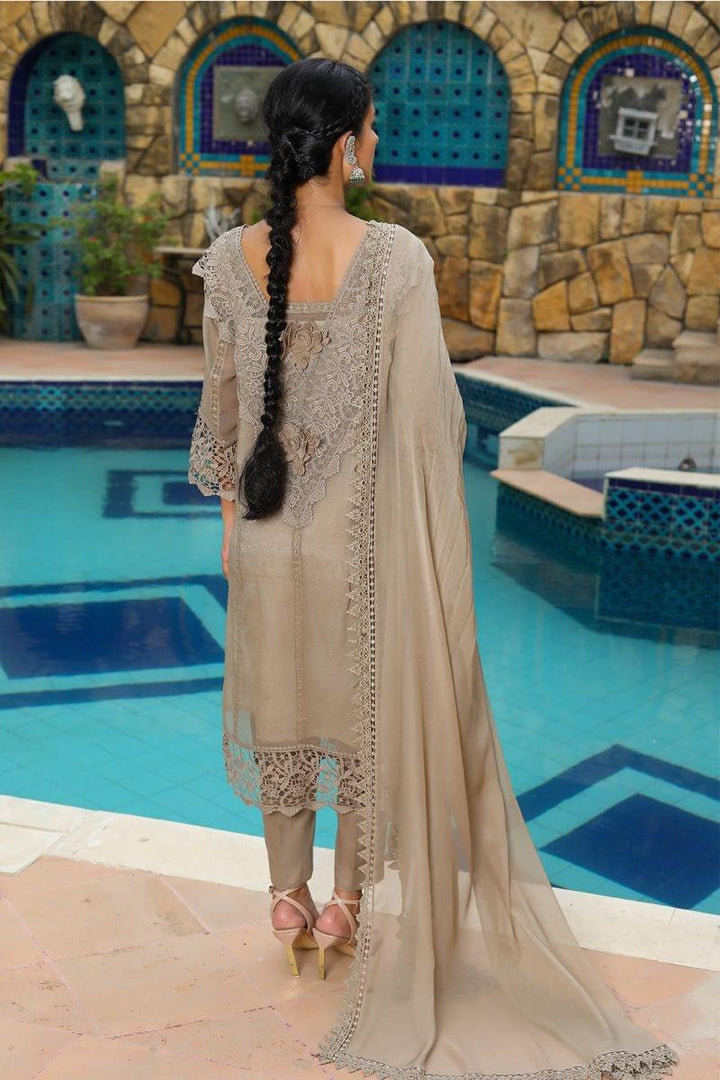 Rizwan Beyg - Artha - Cotton Net - Brown - 2 Piece - Studio by TCS