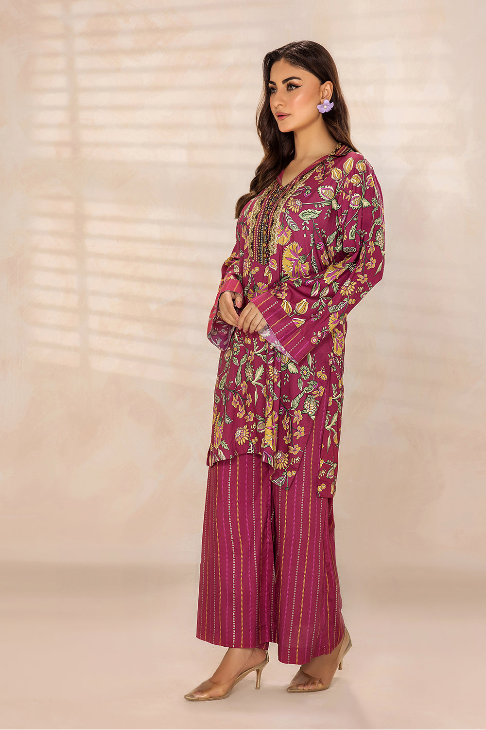 SAFWA - Printed - Printed - Lawn - 2 Piece - Stitched