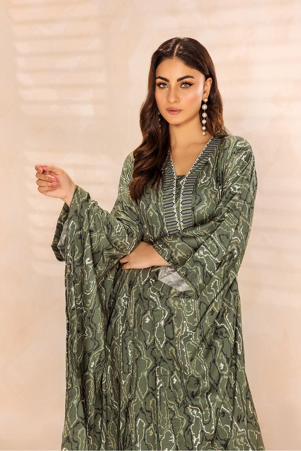 SAFWA - Printed - Printed - Lawn - 2 Piece - Stitched