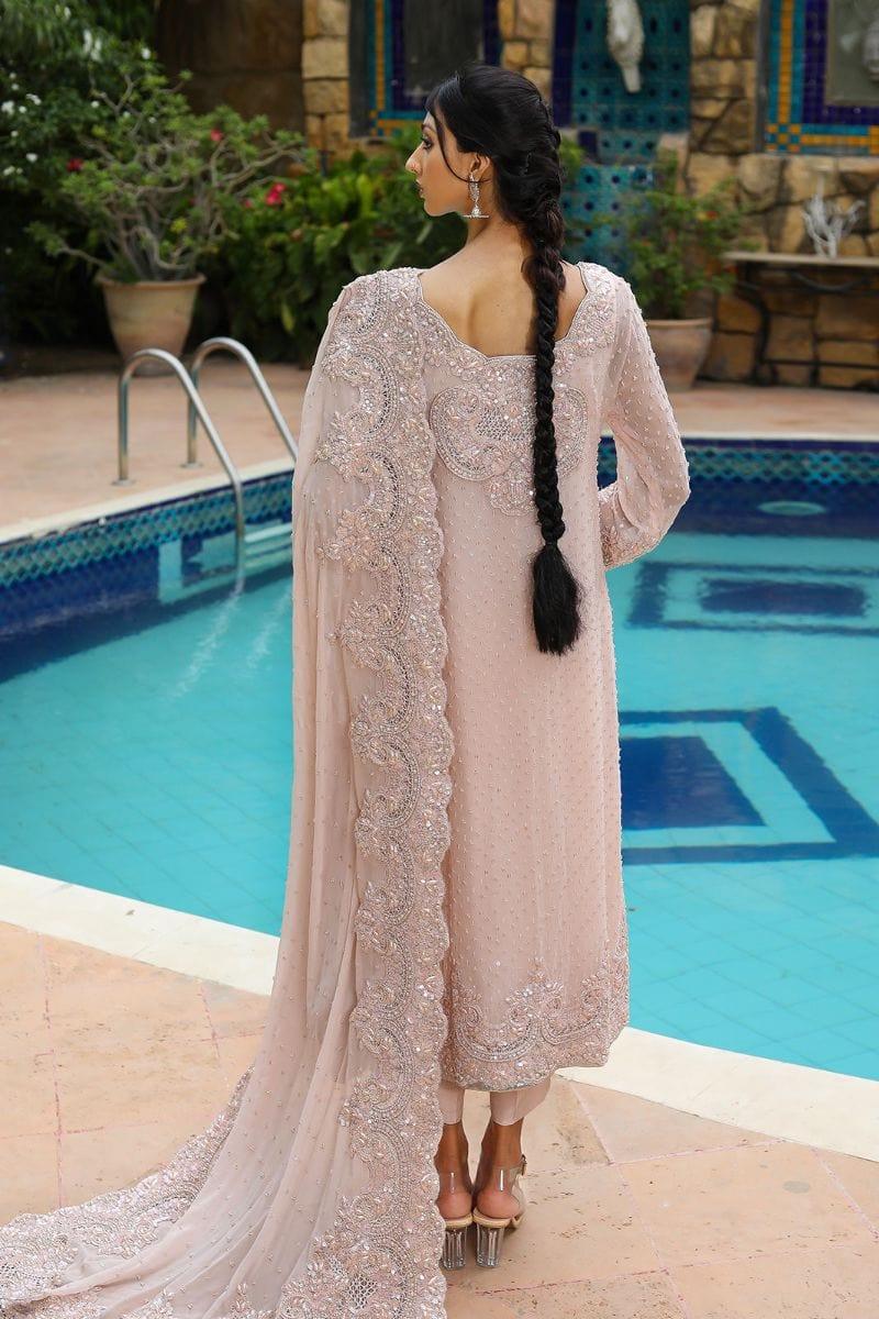 Rizwan Beyg - Laila - Chiffon - Pink - 2 Piece - Studio by TCS