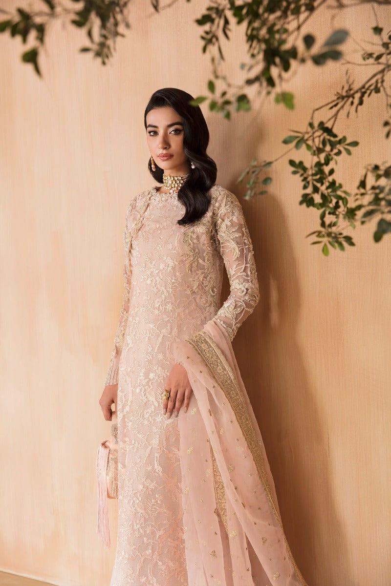 Nilofer Shahid - Elma Rose - Powder Pink - Embroidered - 3 Piece - Studio by TCS