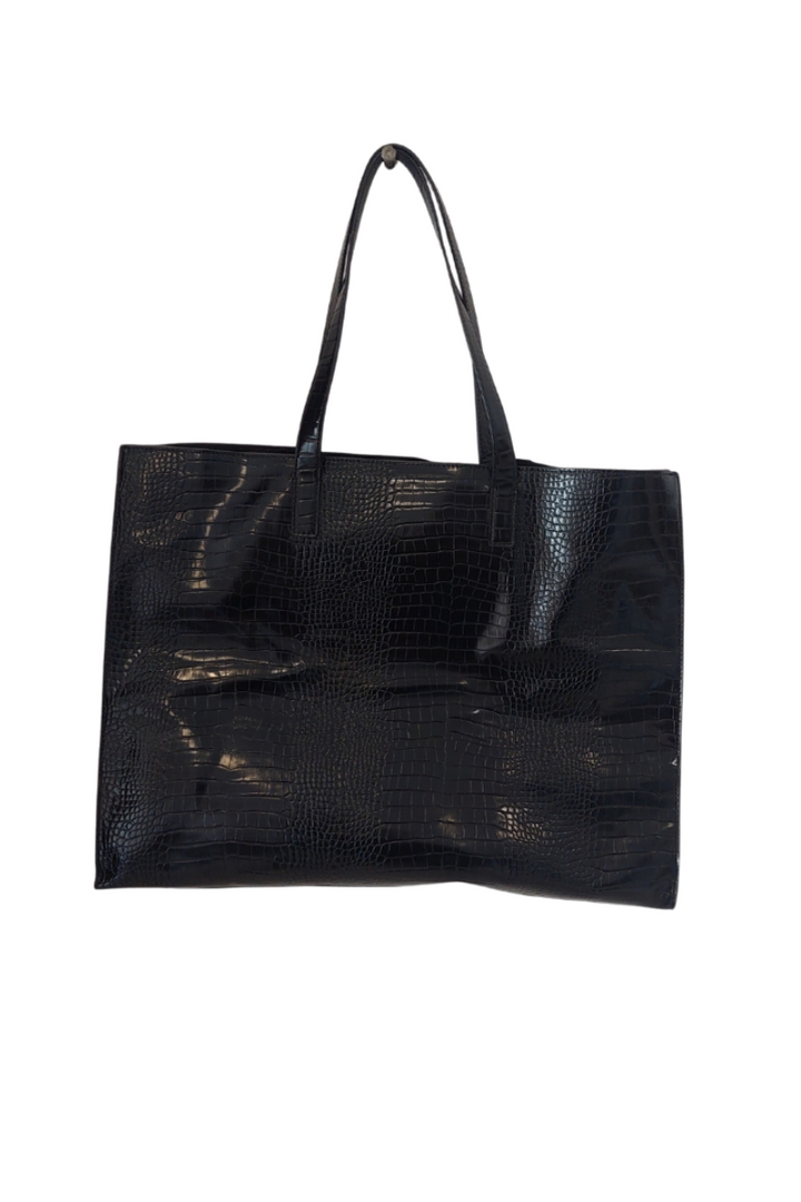 Pre-Loved Treasures - Ted Black Allicon Textured ICON Tote Bag | Gently Used