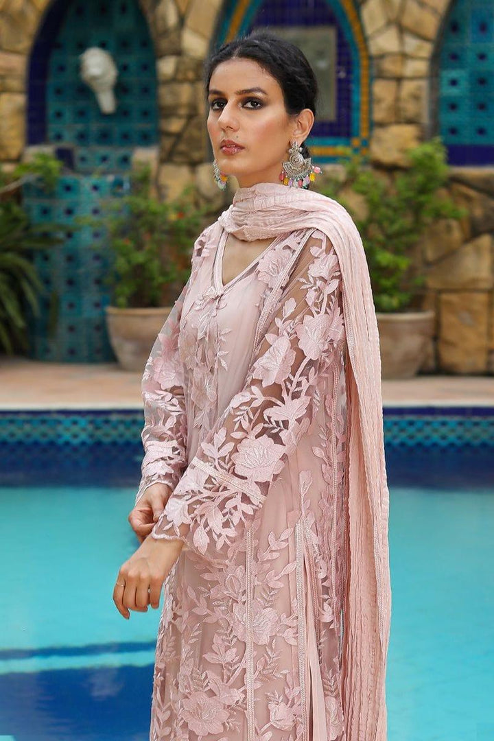 Rizwan Beyg - Accacia - Viscose - Pink - 2 Piece - Studio by TCS