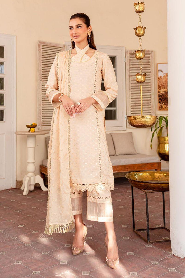 Allure by Ih - ELAN - Ivory - Jacquard - 3 Piece