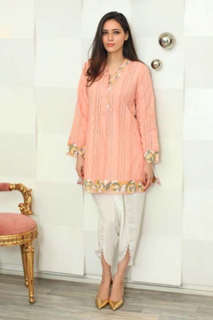 Maheen Trends - Peruvian Lily - Pink - 2 Piece - Cotton