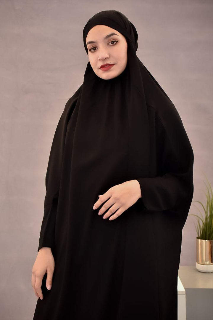 Malbus - JILBAB - 1 Piece - Abaya - Black - Studio by TCS