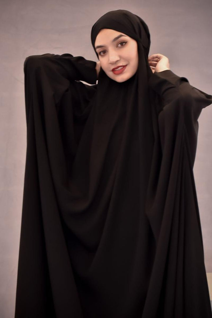 Malbus - JILBAB - 1 Piece - Abaya - Black - Studio by TCS