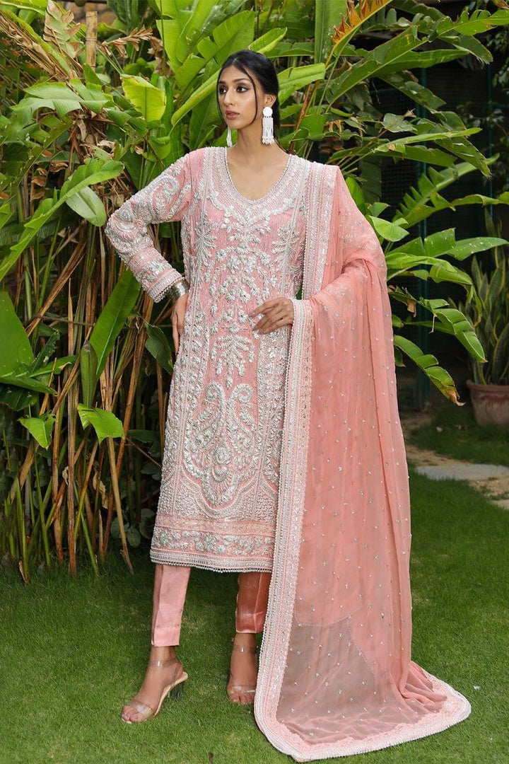 Rizwan Beyg - Mephisto Pink - Pure Lame - 2 Piece - Studio by TCS