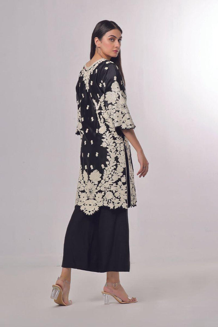 Rizwan Beyg Design - Simrene Black - Russian - Black - 1 Piece