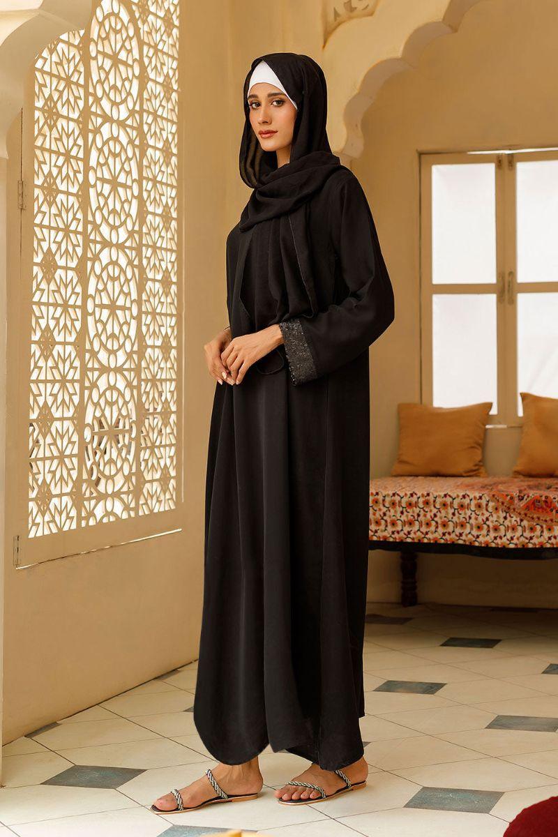 Hijabi - Black Jade Abaya - Studio by TCS