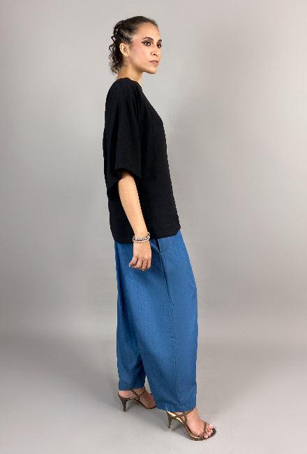 Gulabo - Shop Azure Trousers - Blue